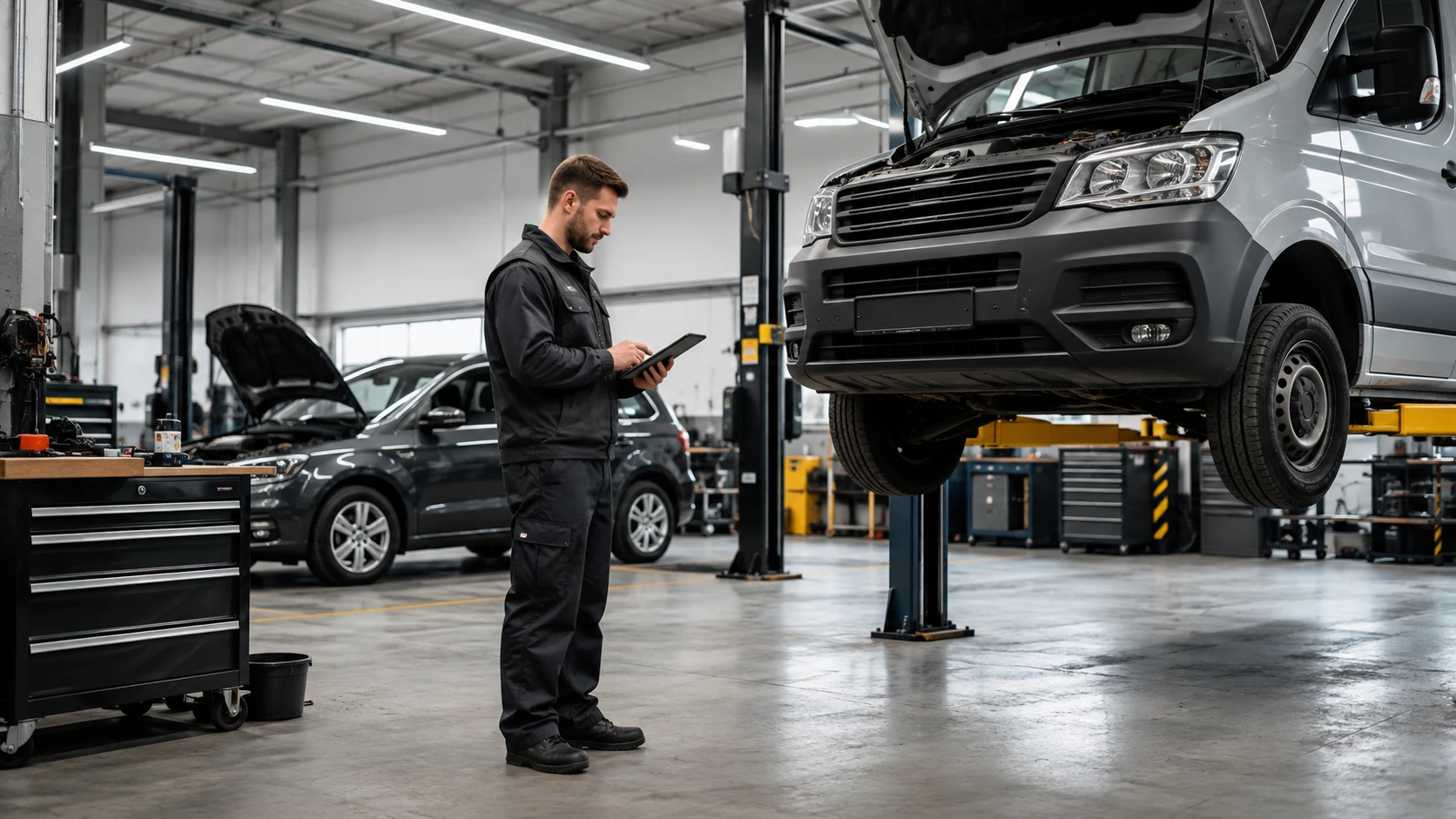 European fleet repair service image at DMSMotors LLC