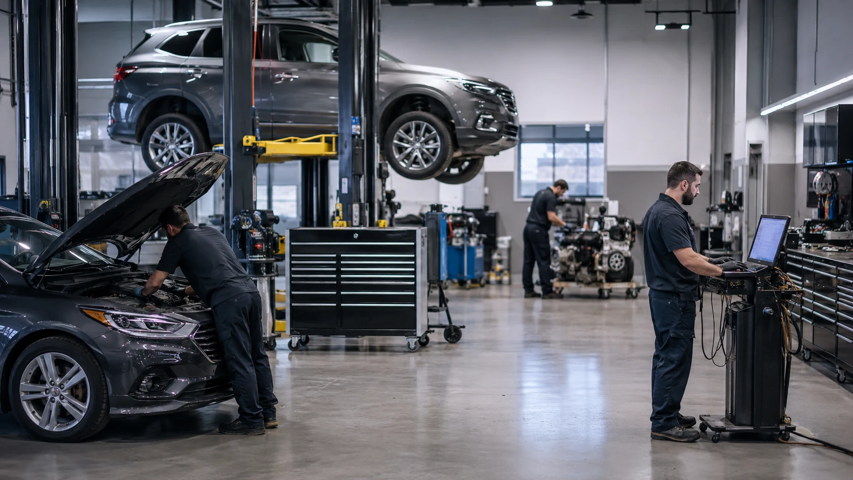 European fleet repair diagnostics and service at DMSMotors LLC