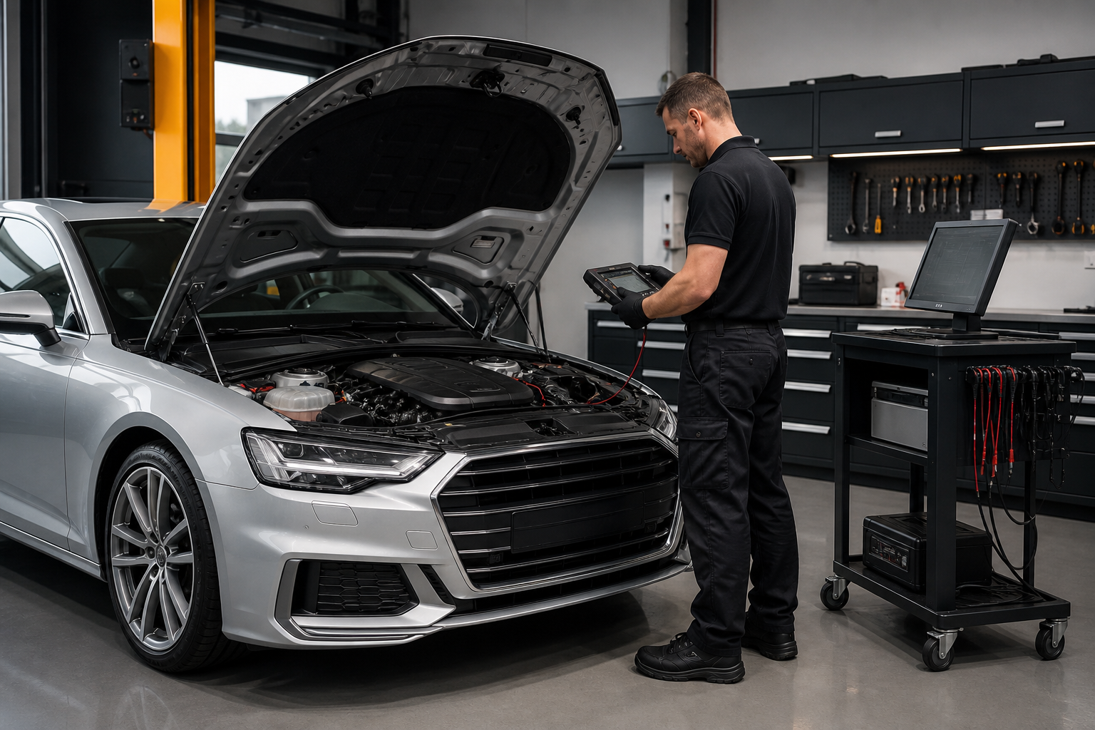 Audi electrical diagnostics and repair in Bradenton at DMSMotors LLC